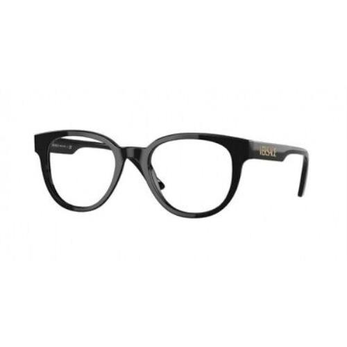 Versace VE3317-GB1-49 Black Eyeglasses