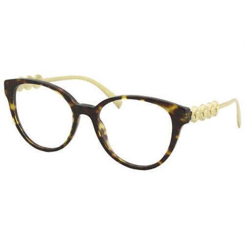 Versace Women`s Eyeglasses VE3278 VE/3278 108 Havana/gold Optical Frame 51mm