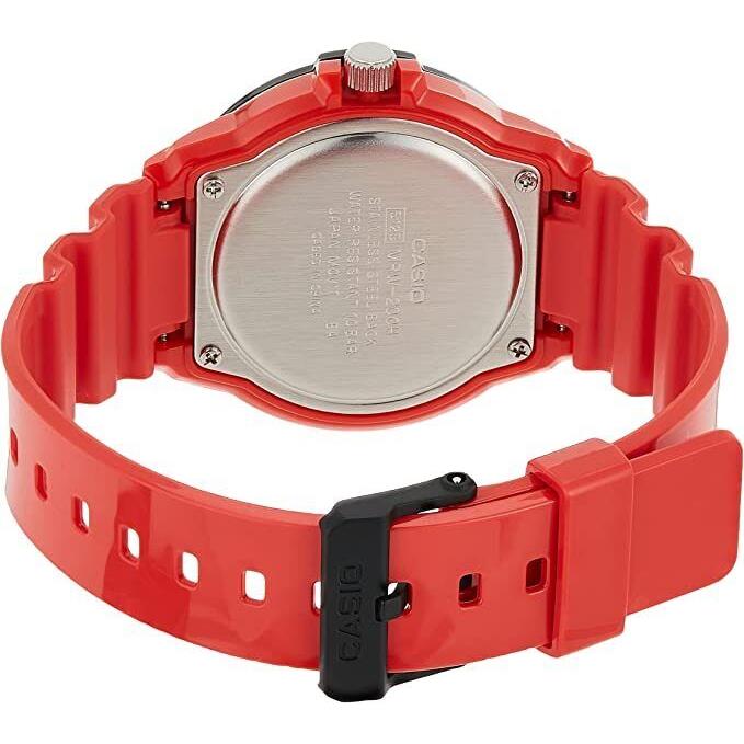 Casio Men`s Core MRW200HC-4BV Red Quartz Watch