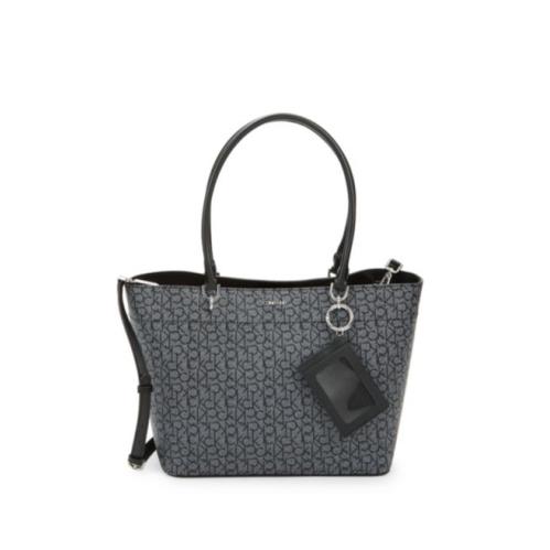 Calvin klein deals susan leather tote