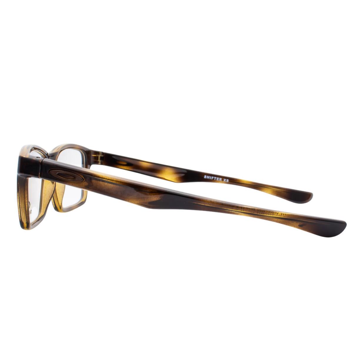 Oakley eyeglasses SHIFTER - POLISHED BROWN TORTOISE Frame, Demos with Print Lens 0