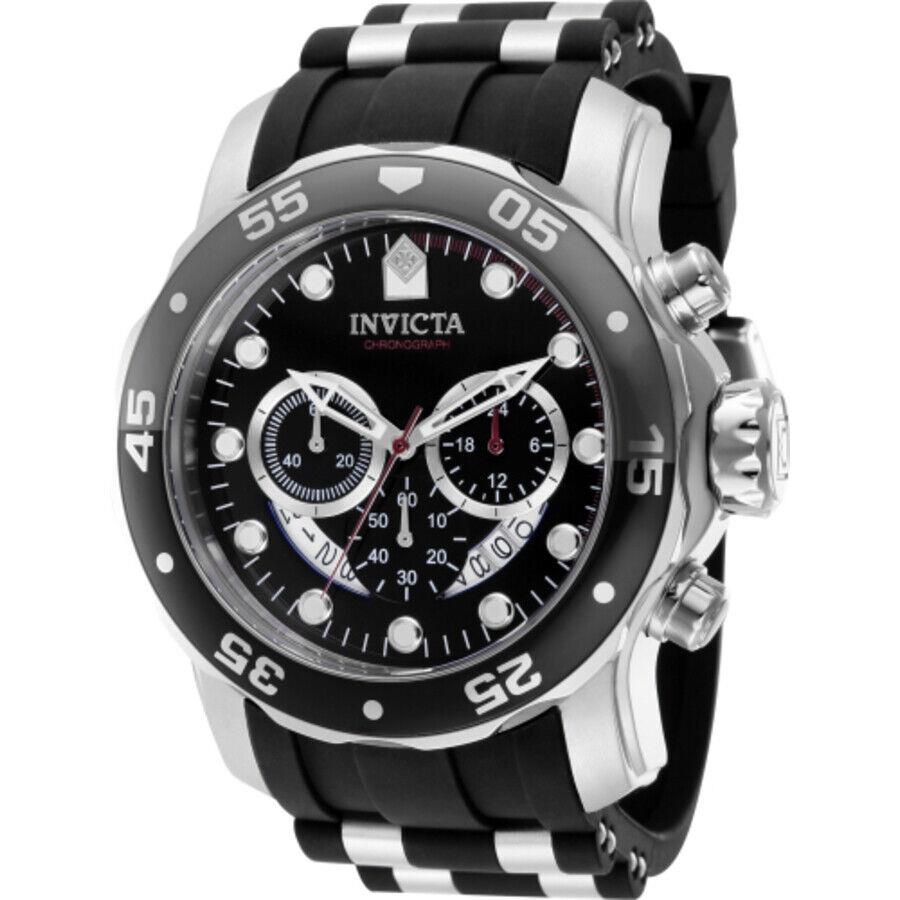 Invicta Pro Diver Chronograph Quartz Black Dial Men`s Watch 37230