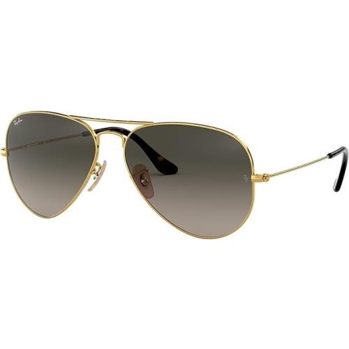 Ray Ban Aviator Grey Gradient Unisex Sunglasses RB3025 181/71 58 RB3025 181/71