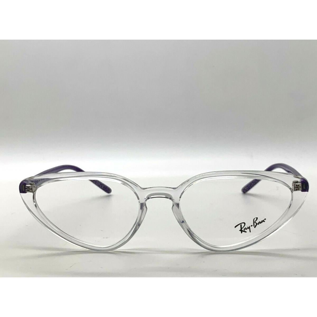 Ray-Ban eyeglasses  - CRYSTAL CLEAR/PURPLE Frame 0