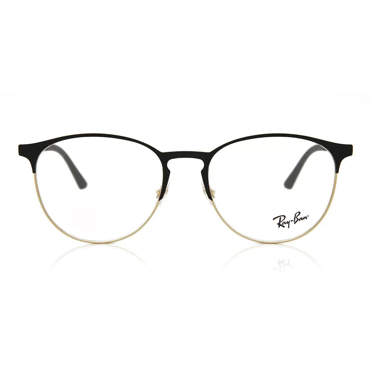Ray-Ban eyeglasses  - Matte Black and Gold Frame 2