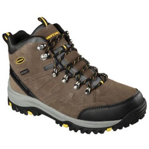 Skechers Mens Relaxed Fit Relment Pelmo Hiking Boots 64869 - 2022