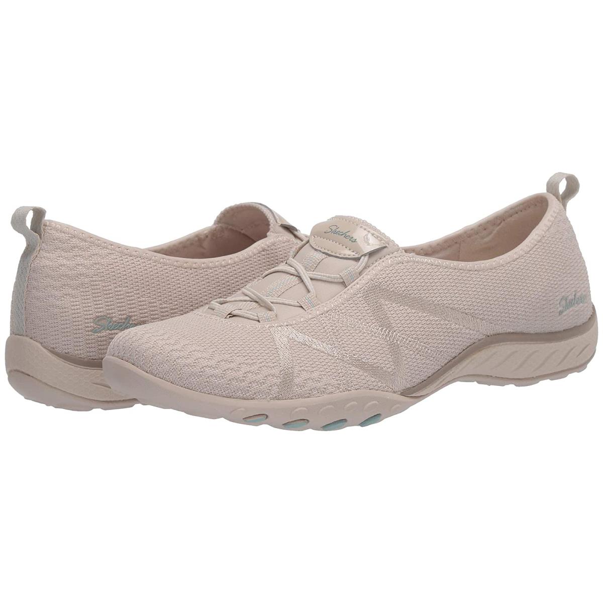 Woman`s Sneakers Athletic Shoes Skechers Breathe-easy - A Look Natural