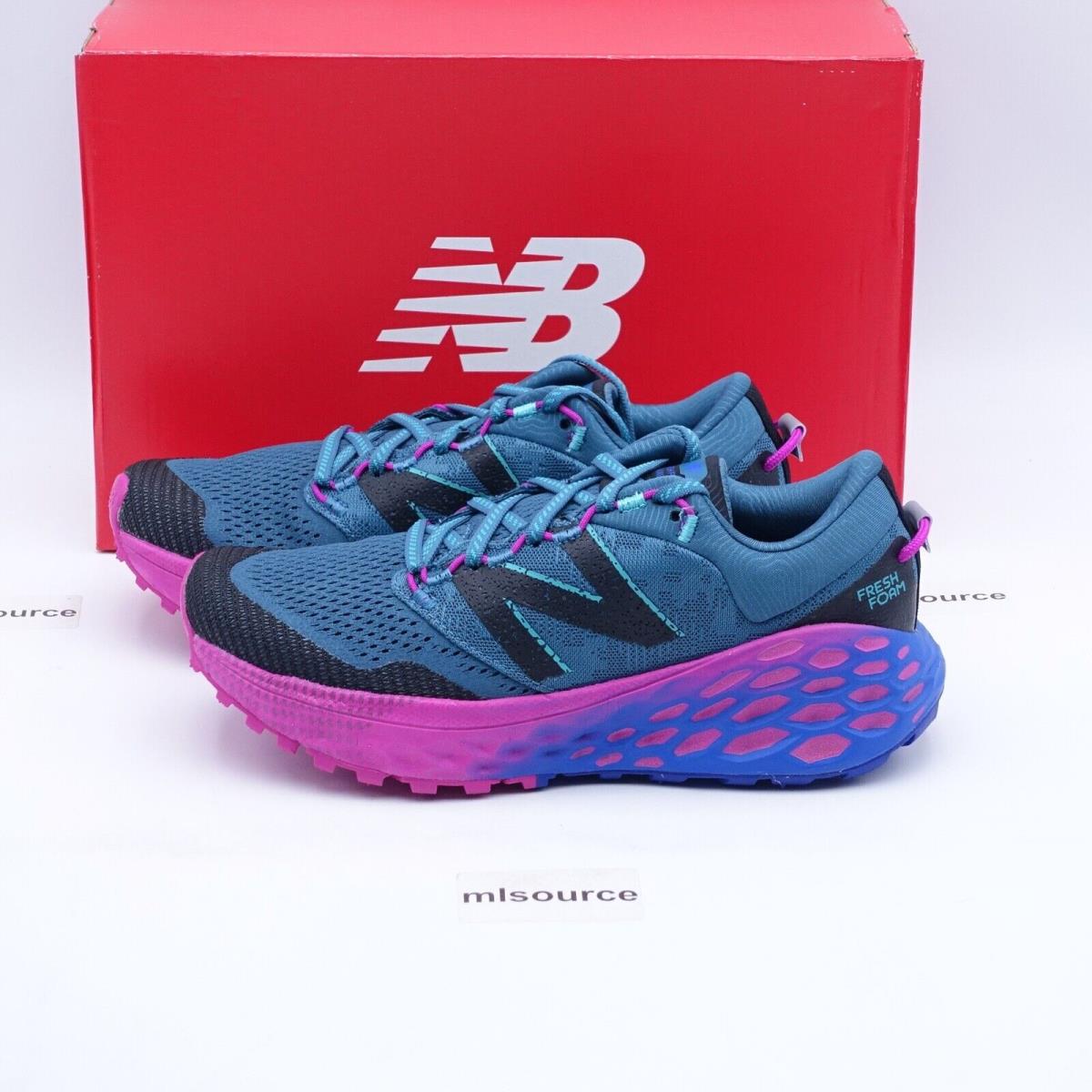 Size 7.5 Women`s New Balance Fresh Foam More Trail Running Shoe Wtmorbp Blue