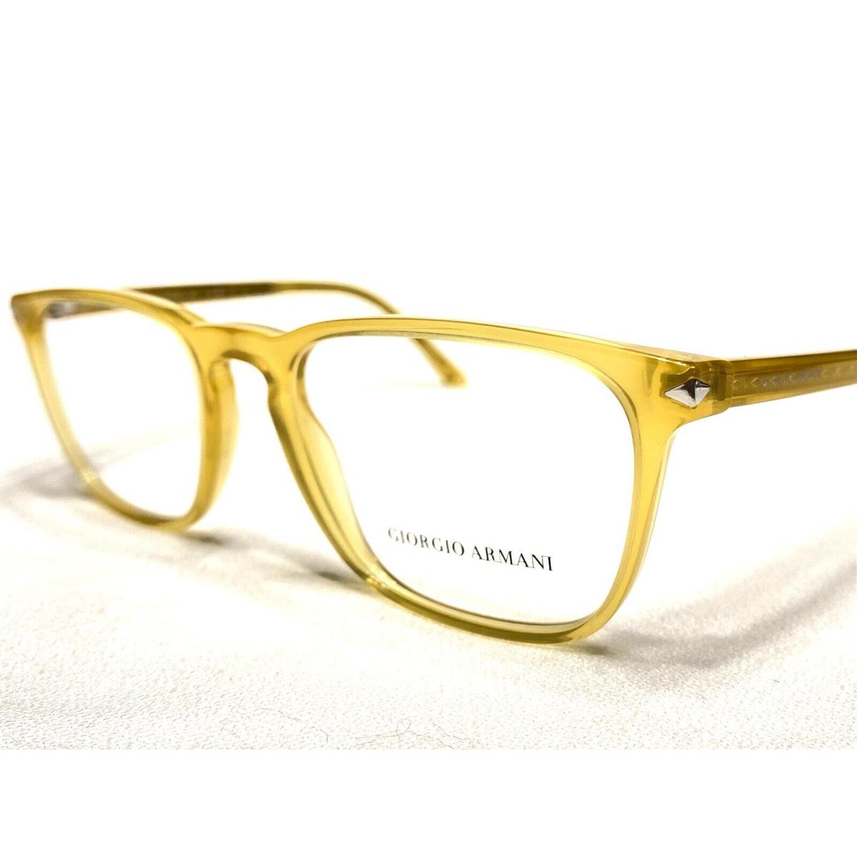 Giorgio Armani AR7193 5027 Mens Yellow/honey Eyeglasses Frames 53/19 145