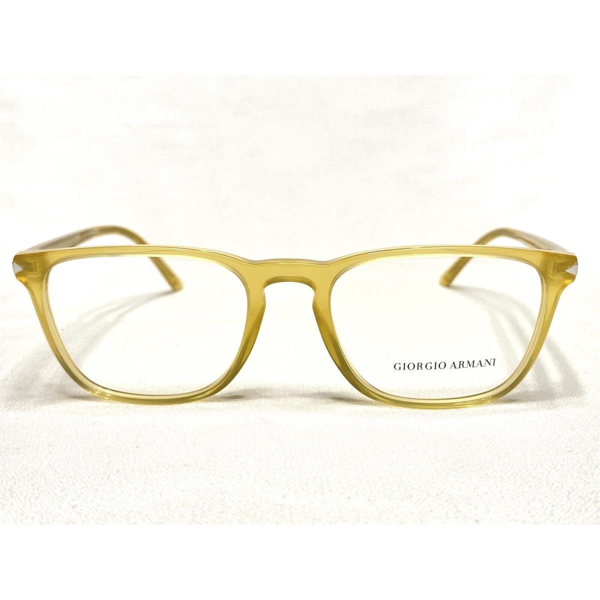 Giorgio Armani eyeglasses  - Translucent Yellow / Honey , Honey Frame, 5027 Manufacturer 0