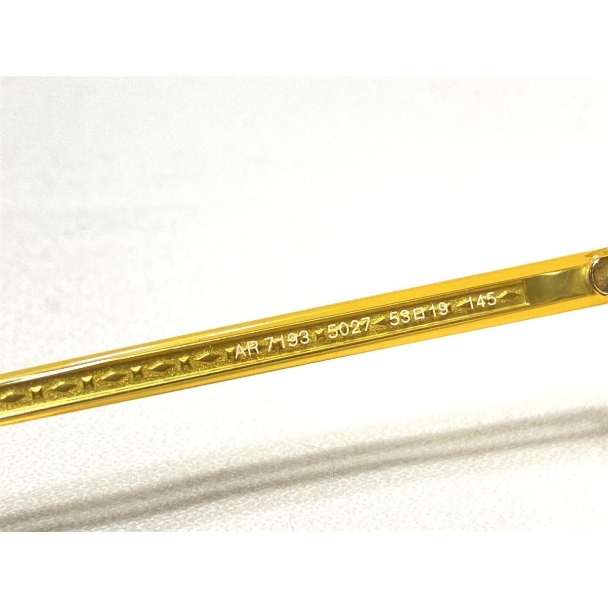 Giorgio Armani eyeglasses  - Translucent Yellow / Honey , Honey Frame, 5027 Manufacturer 2
