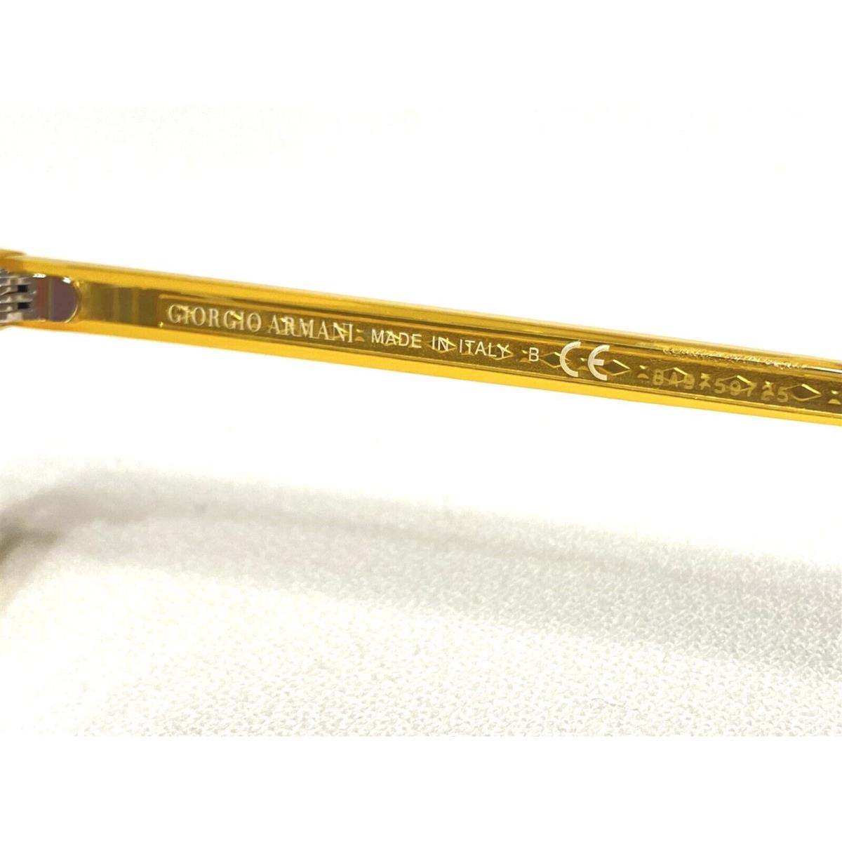 Giorgio Armani eyeglasses  - Translucent Yellow / Honey , Honey Frame, 5027 Manufacturer 3
