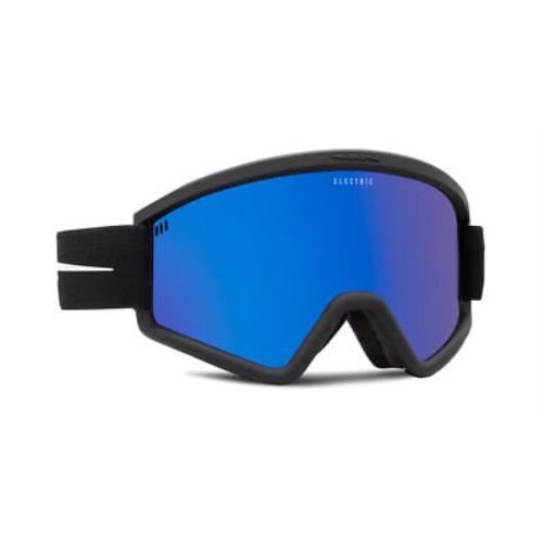 Electric Hex Goggles -new- Premium Cylindrical Thermoformed Lens + Goggle Sleeve