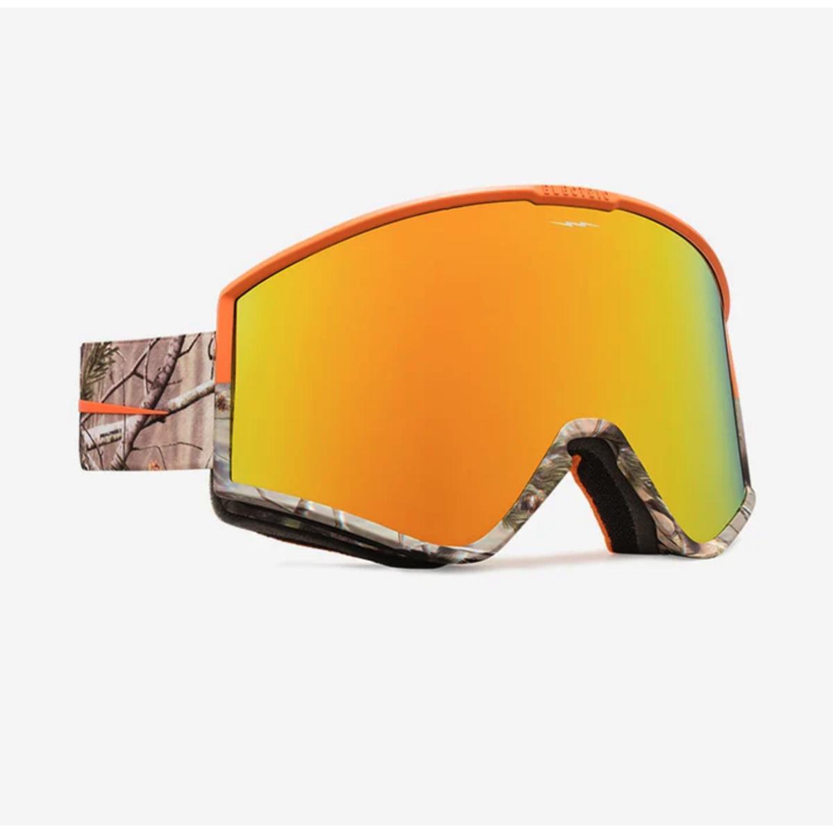 Electric Kleveland 2022 Goggles Realtree Hazard Orange Chrome