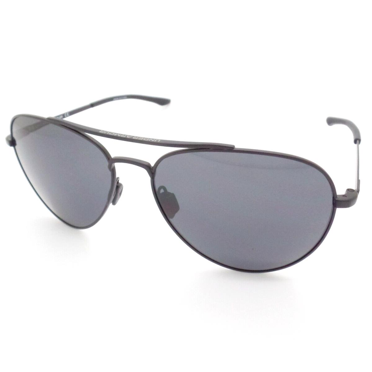 Under Armour 0007 GS 003IR 59 Matte Black Grey Sunglasses