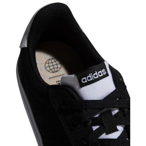 Adidas shoes Vulc - Black/White/Gum bottom 2