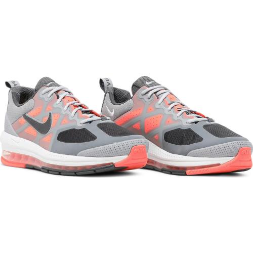 Nike Air Max Genome Shoes Smoke Gray Mango CW1648-004 Men`s