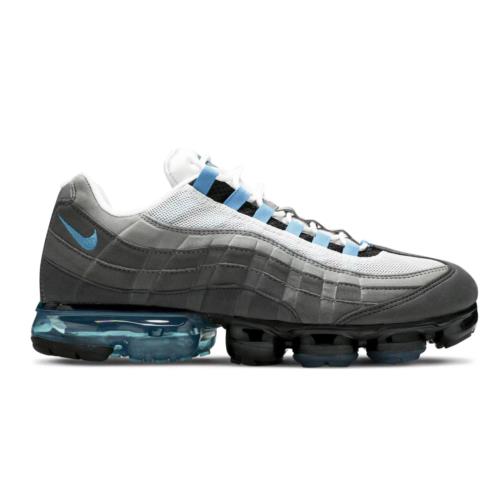 Nike Air Vapormax 95 `neo Turquoise Running Shoes - Black/Neutral Grey-Neo Turquoise , Black/Neutral Grey-Neo Turquoise Manufacturer