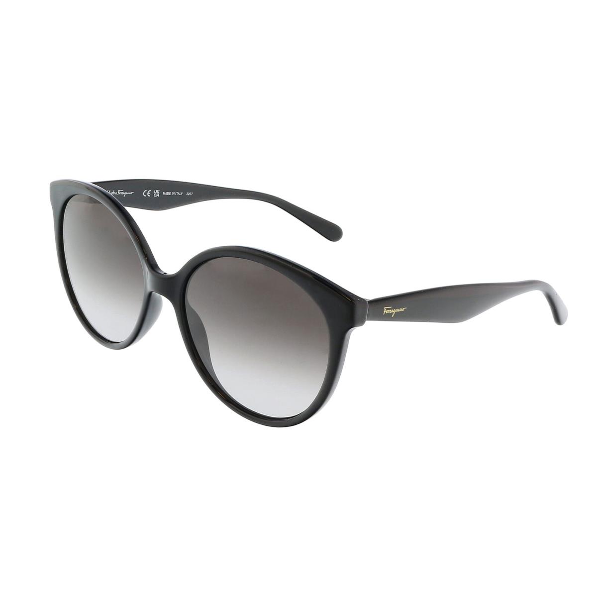 Salvatore Ferragamo SF1071S 001 Tea Cup Round Full Rim Sunglasses