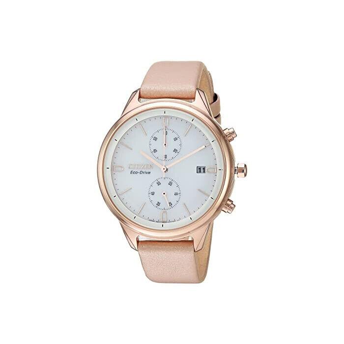 Citizen FB2003-05A Chandler Chronograph Vegan Leather Strap Ladies Watch