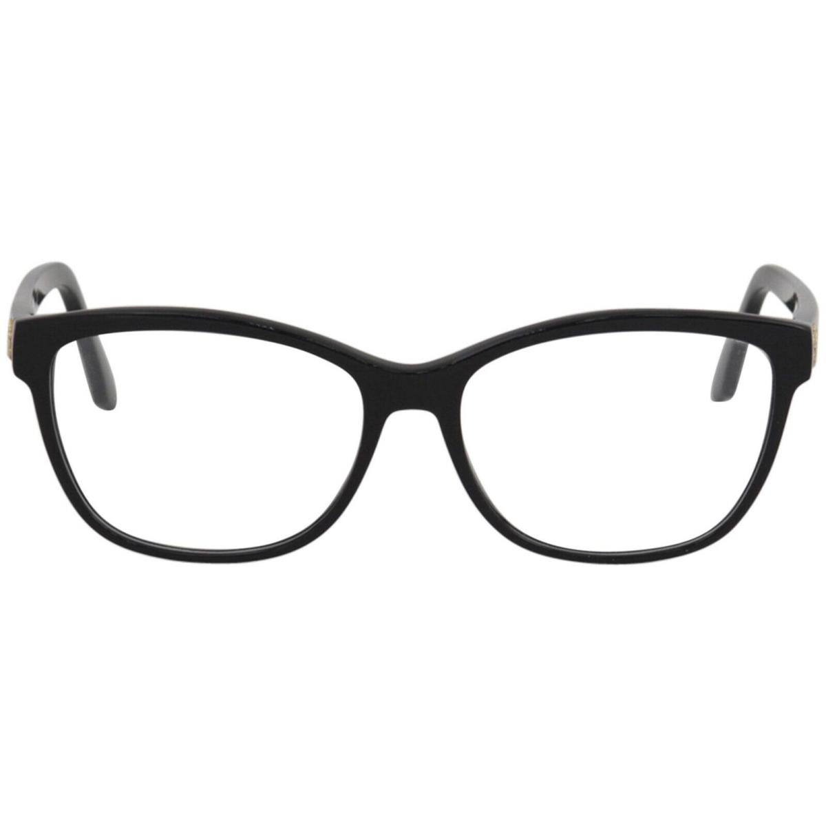 Roberto Cavalli Sirrah RC970 001 Black Plastic Eyeglasses Frame 55-15-140 RC0970 - Black, Frame: Black, Lens: