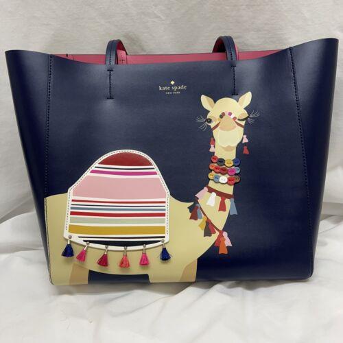 Kate Spade Camel Spice Things UP Luvvie Leather Shoulder/tote Bag
