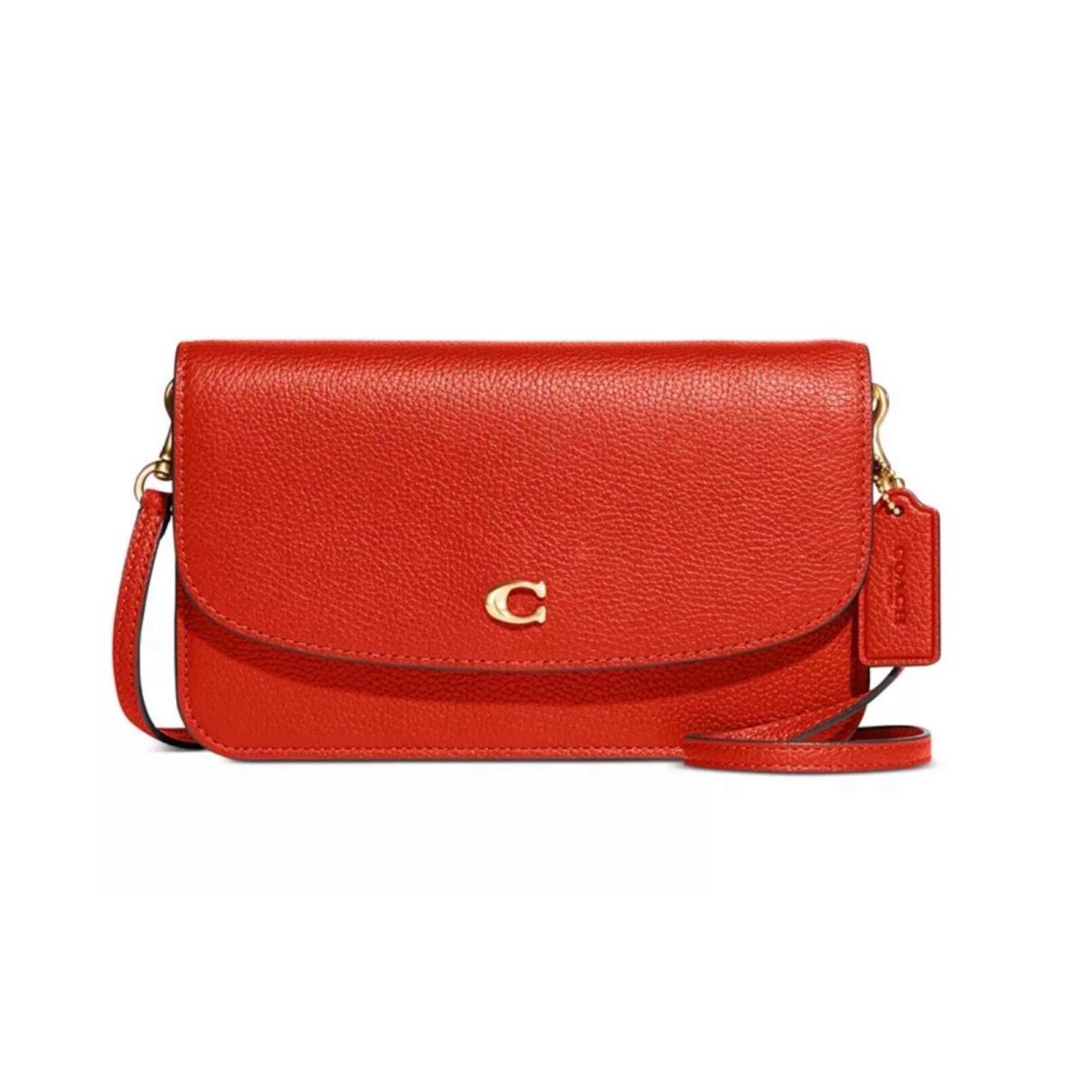 Hayden Leather Crossbody B4/RED Ora C4815 by Coach