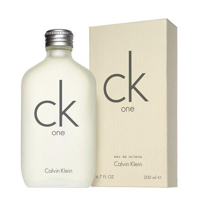 CK One Calvin Klein 6.7 oz / 200 ml Eau De Toilette Edt Unisex Perfume Spray