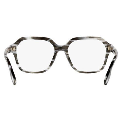 Burberry eyeglasses Isabella - White/Black Frame, Demo Lens 2