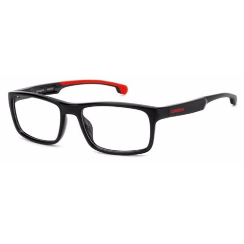 Carrera Carduc 016 0OIT Black/red Rectangle Men`s Eyeglasses