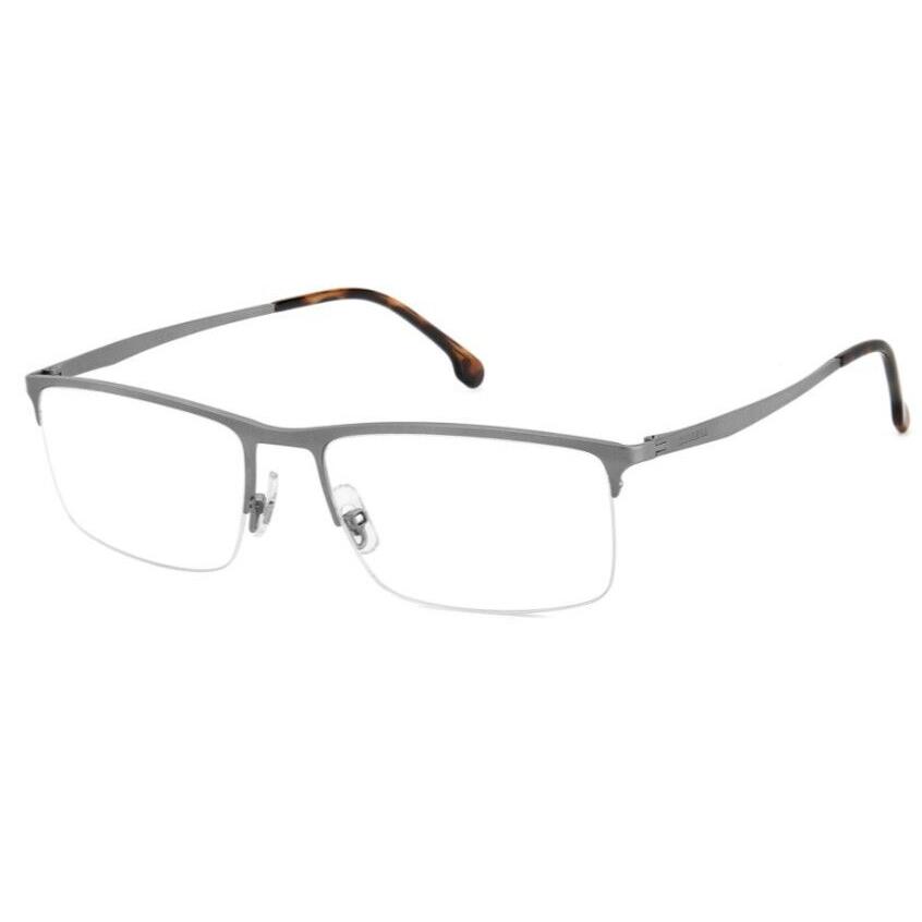 Carrera 8875 0R80 Matte Ruthenium Rectangle Men`s Eyeglasses