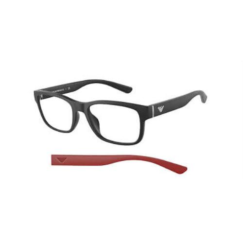 Emporio Armani 0EA3201U-5001-53 Black Eyeglasses