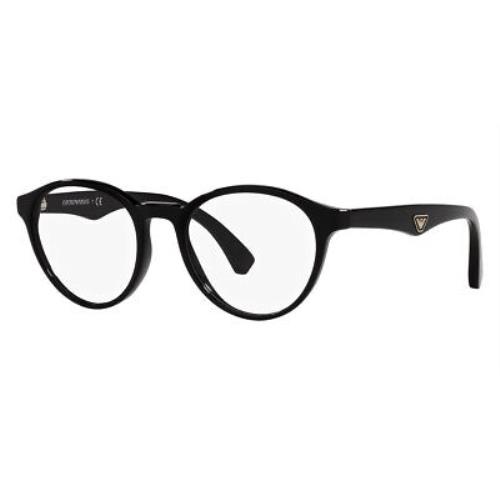 Emporio Armani eyeglasses  - Black Frame, Demo Lens, Black Model 0