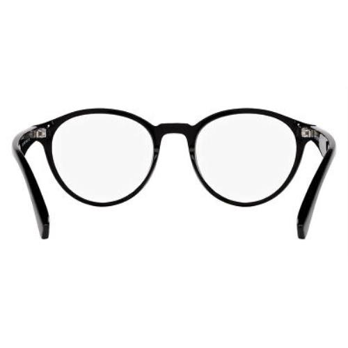 Emporio Armani eyeglasses  - Black Frame, Demo Lens, Black Model 2