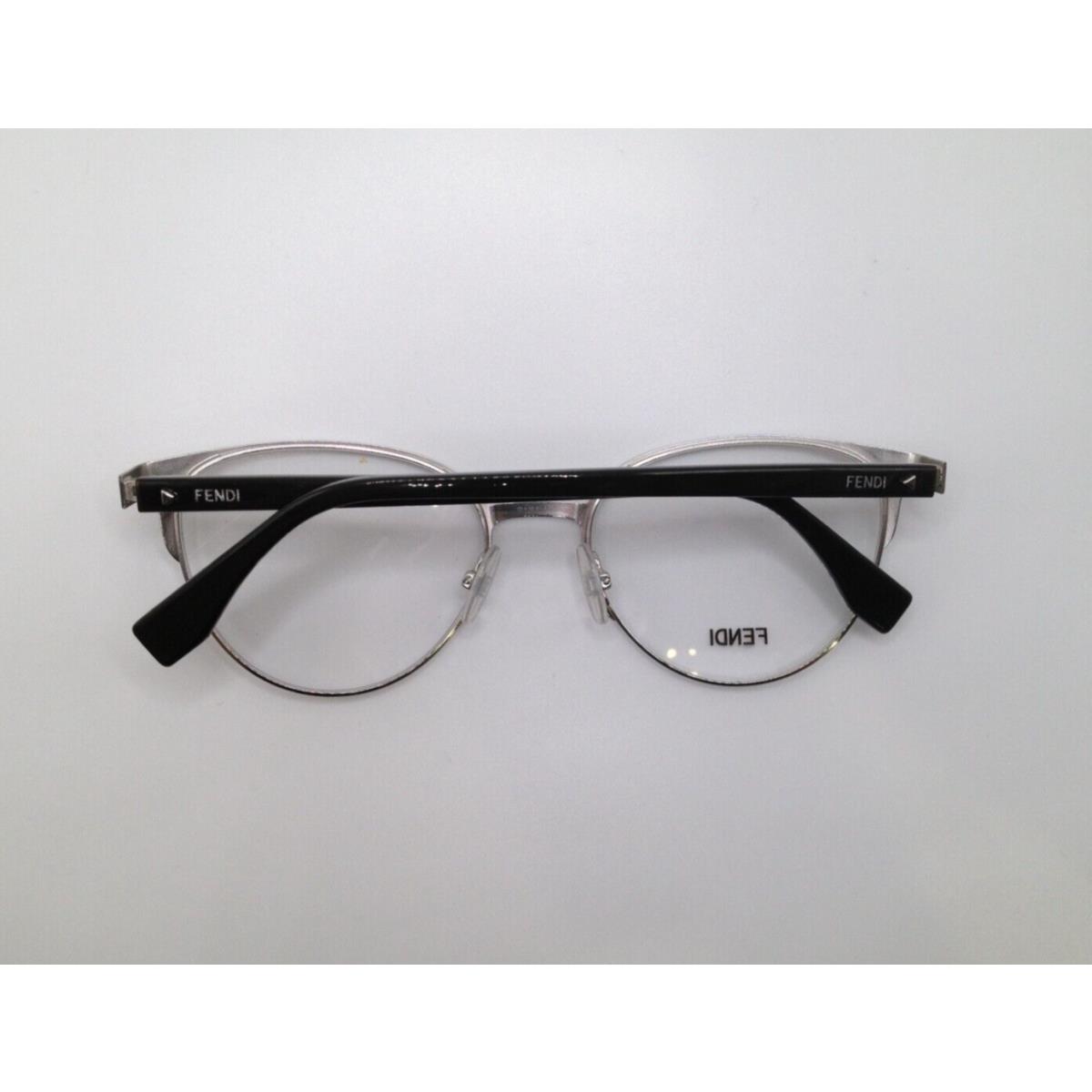 Fendi eyeglasses  - Silver , Silver Frame, Clear Lens 3