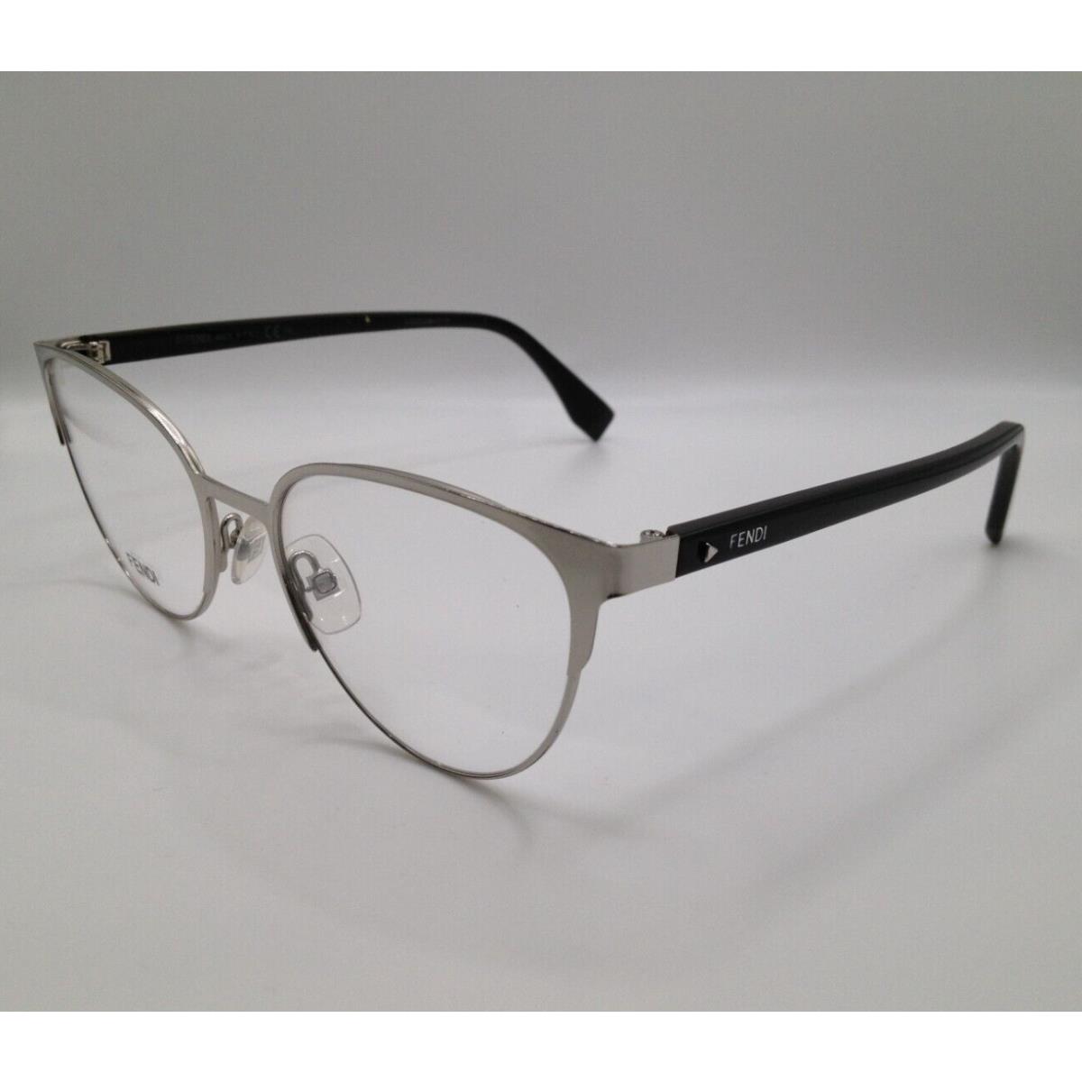 Fendi eyeglasses  - Silver , Silver Frame, Clear Lens 0