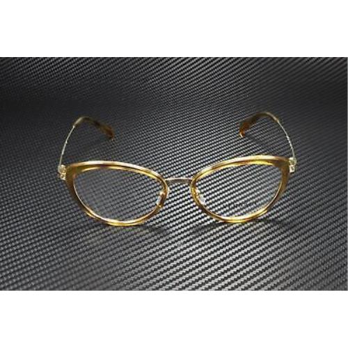 Versace eyeglasses  - Pale Gold Orange Transp Frame 0