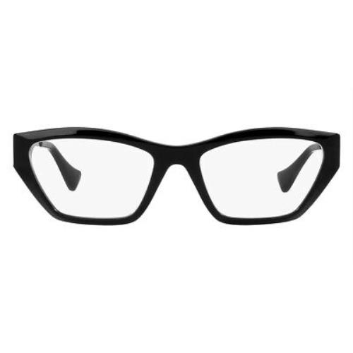 Versace VE3327U Eyeglasses Women Black Irregular 53mm
