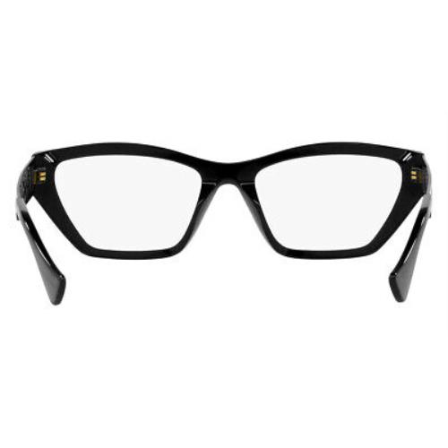 Versace eyeglasses  - Black Frame, Demo Lens 2