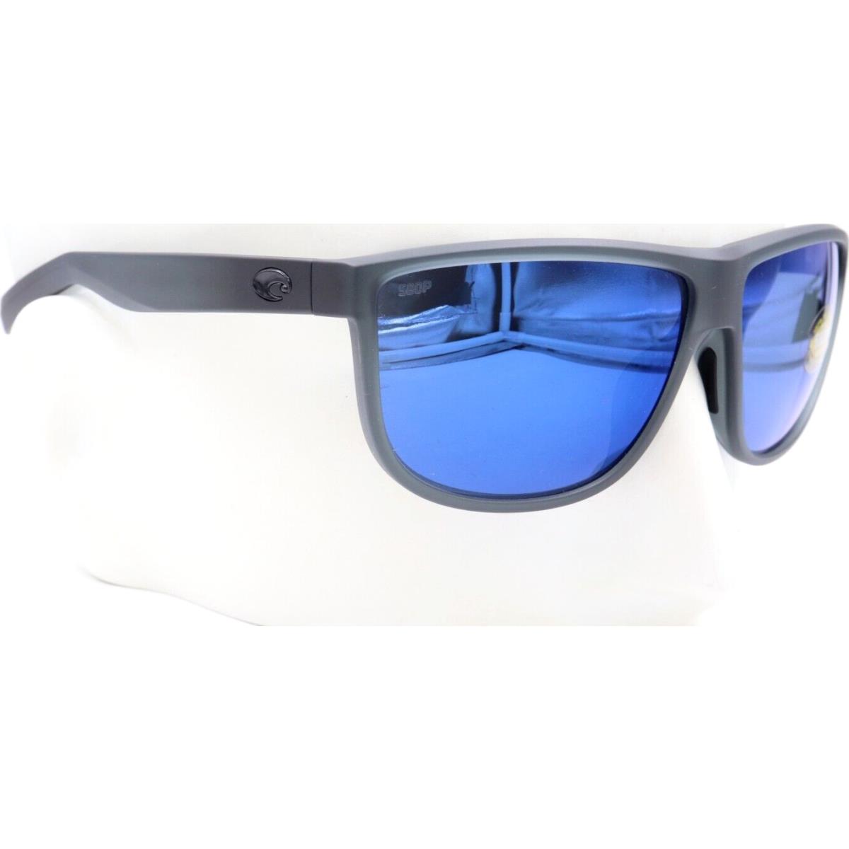 Costa Del Mar Rincondo Matte Smoke Crystal Blue Sunglasses 06S9010 90100561