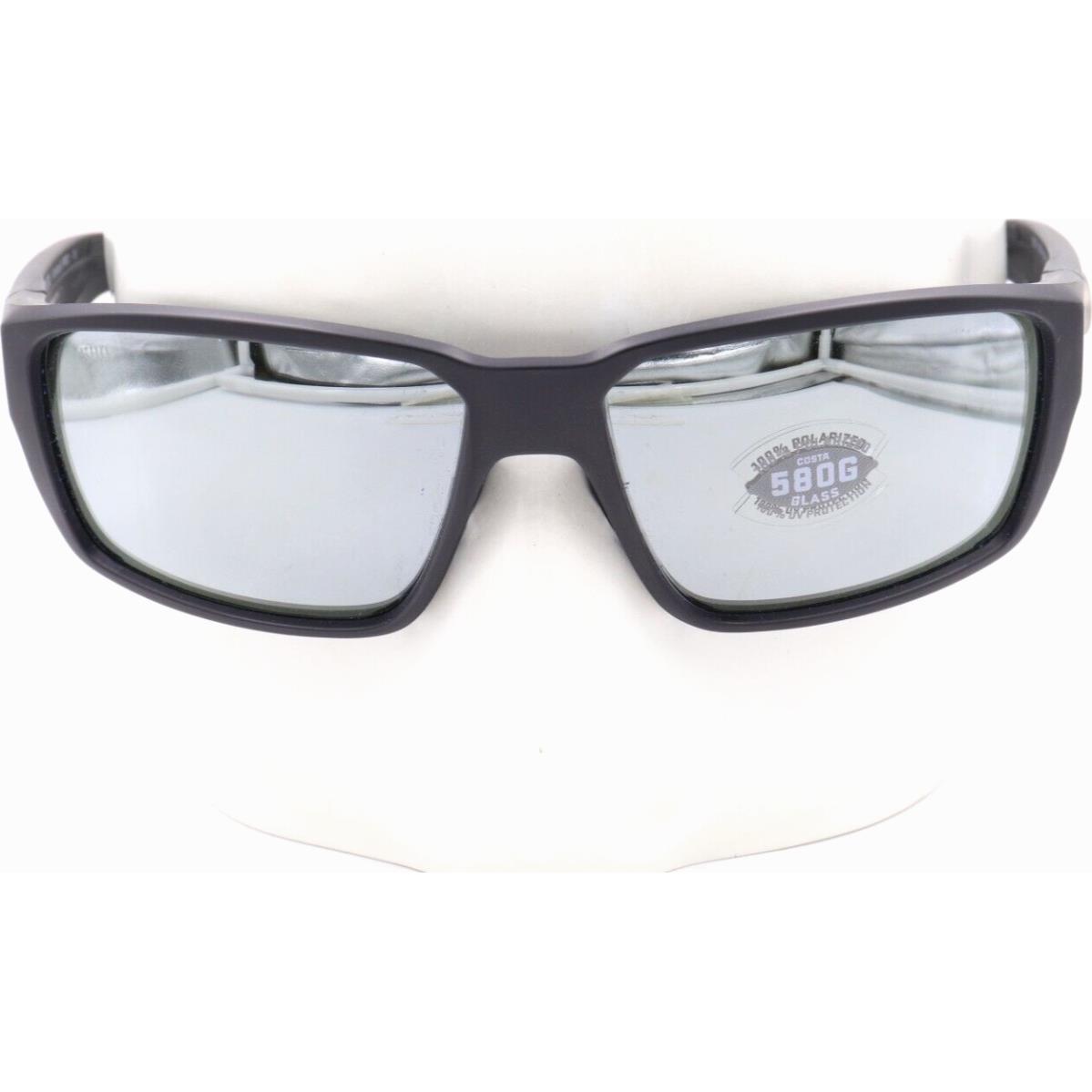 Costa Del Mar Fantail Pro Black Gray/silver 580G Sunglasses 06S9079 90790460