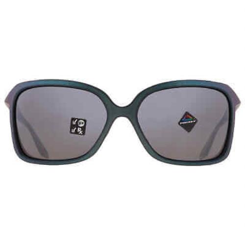 Oakley Wildrye Prizm Black Polarized Butterfly Ladies Sunglasses OO9230 923005 - Lens: Black