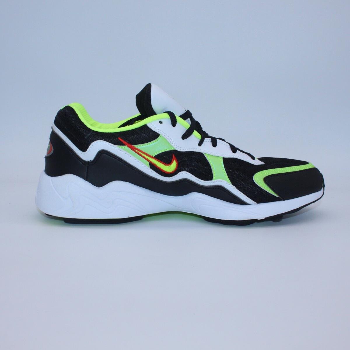 Nike shoes Air Zoom Alpha - White, black, volt, habanero red 2