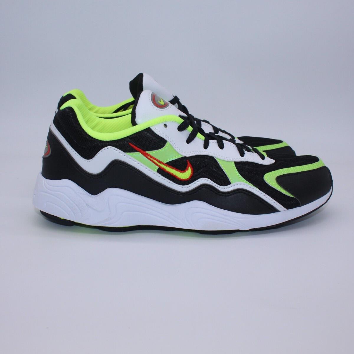 Nike shoes Air Zoom Alpha - White, black, volt, habanero red 3