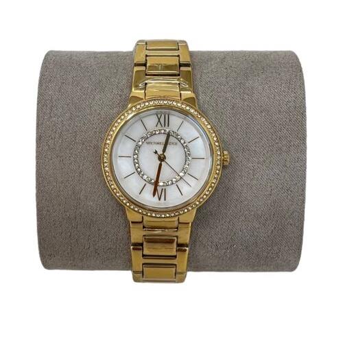 Michael Kors Ladies Gabbi Gold Tone Stainless Steel Watch MK3960