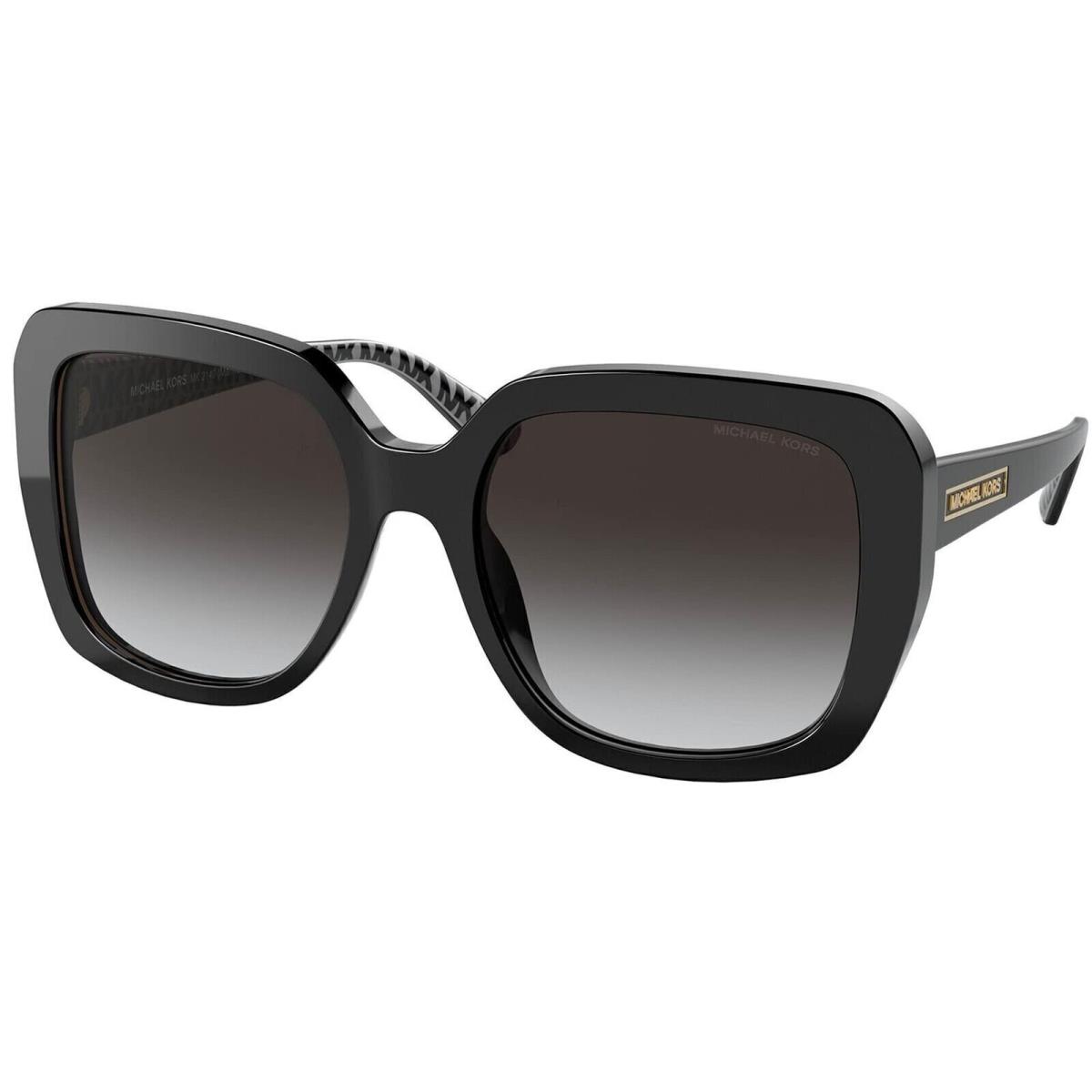 Michael Kors MK2140 Manhasset Black/grey Gradient Sunglasses