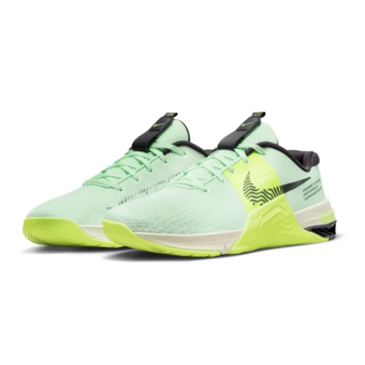 Nike Metcon 8 Mens Size 8.5 Shoes DO9328 300 Mint Foam Volt
