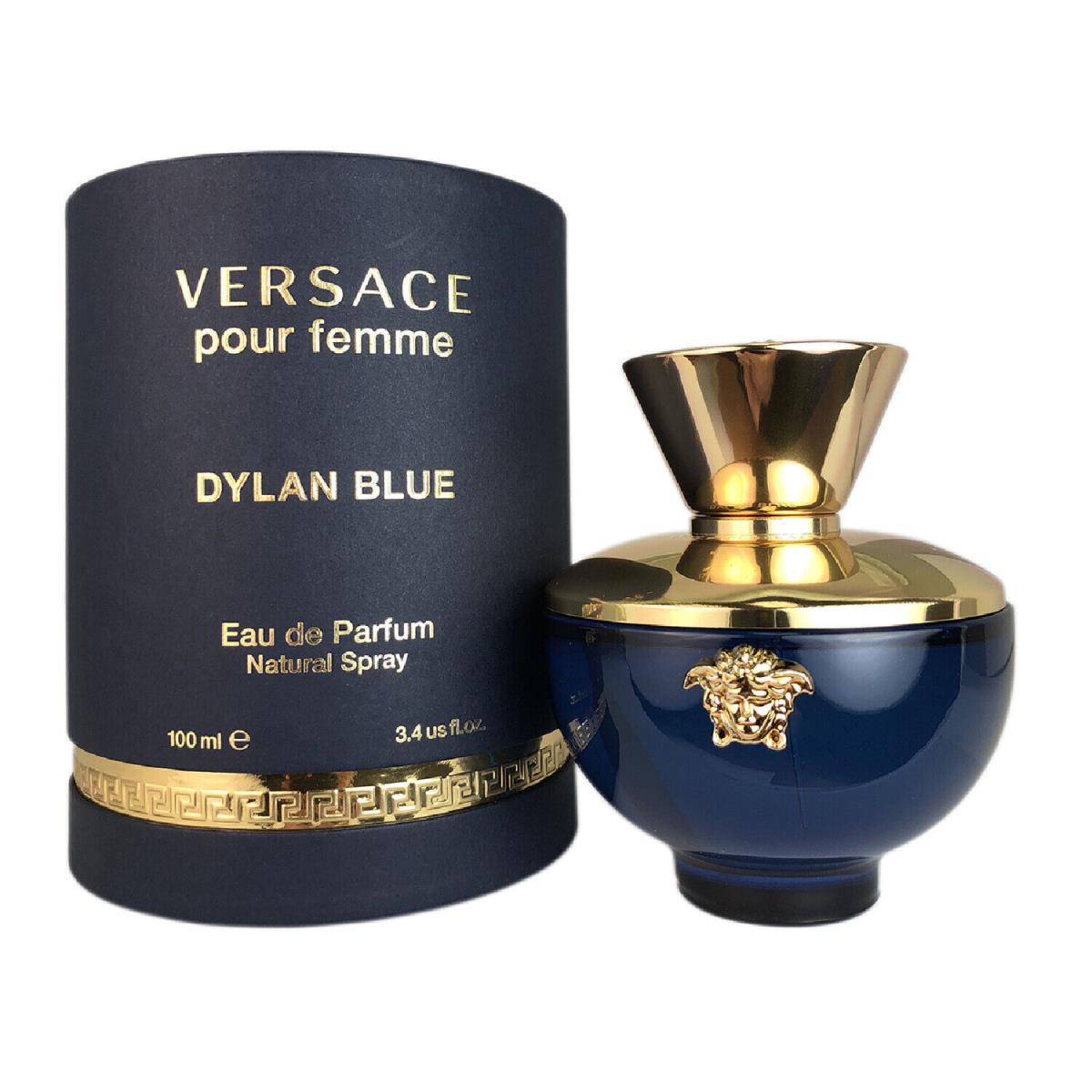 Versace Pour Femme Dylan Blue 3.4 oz Edp Perfume For Women