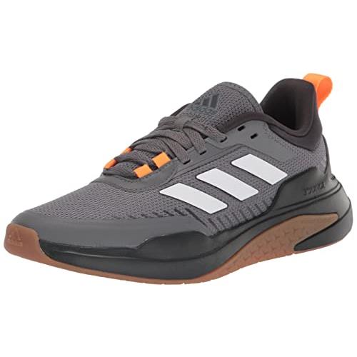 Adidas Men`s Dlux Trainer Running Shoe Grey/White/Orange Rush