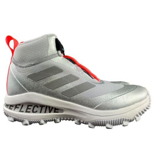 Adidas Kid`s Fortarun Boa Atr Reflective Silver Shoes S23813 Sizes 13K - 4.5